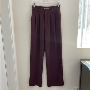 Brown Trouser Pants